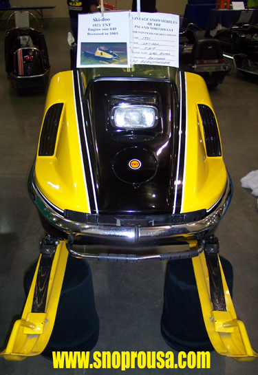 1971 Ski Doo TNT 640 - Restored by Ray Bergstresser.