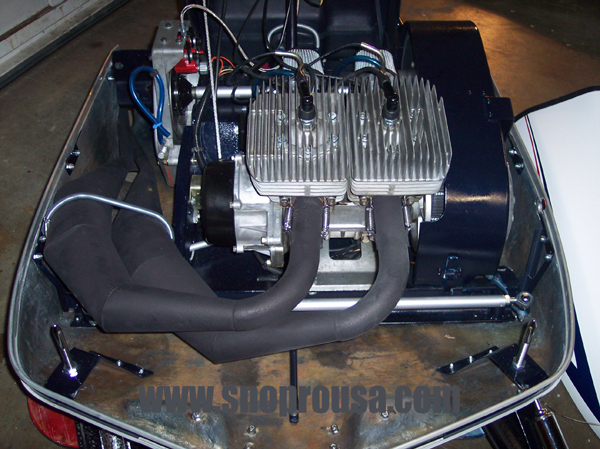 NOS Polaris Y Pipe Exhaust Manifold 74 TX 440 Vintage Snowmobile 1260296 